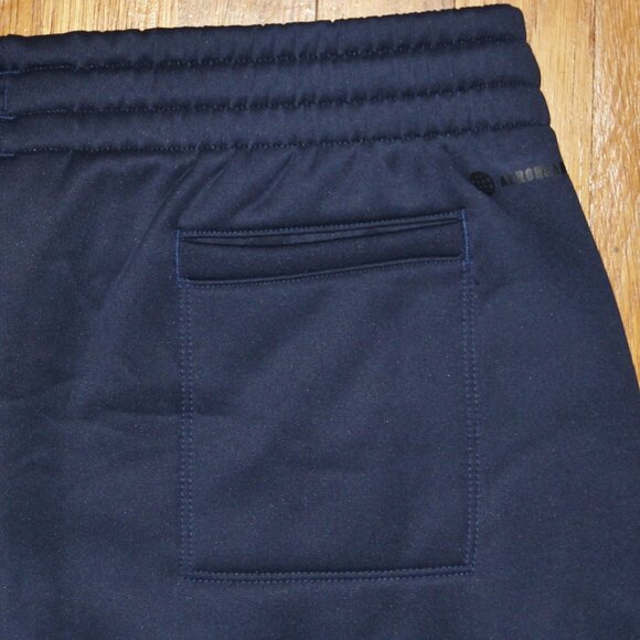 Adidas Stadium Tapered Pants Womens L Navy Blue White - Picture 7 of 7